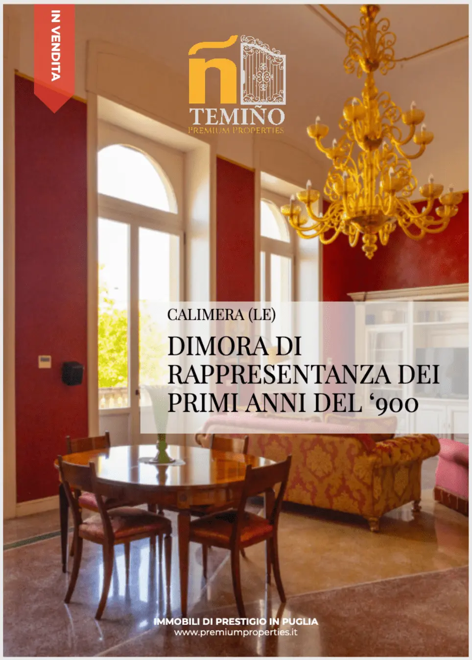 Dimora di rappresentanza dei primi anni del '900, Calimera (LE)