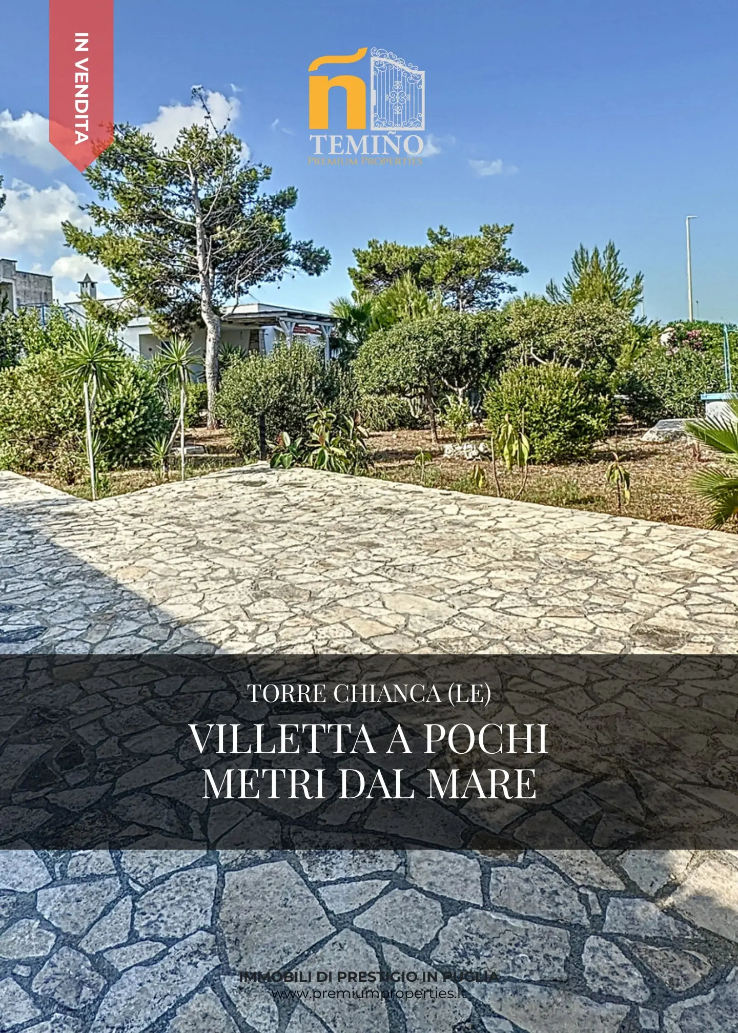 Villetta a pochi metri dal mare, Torre Chianca (LE)